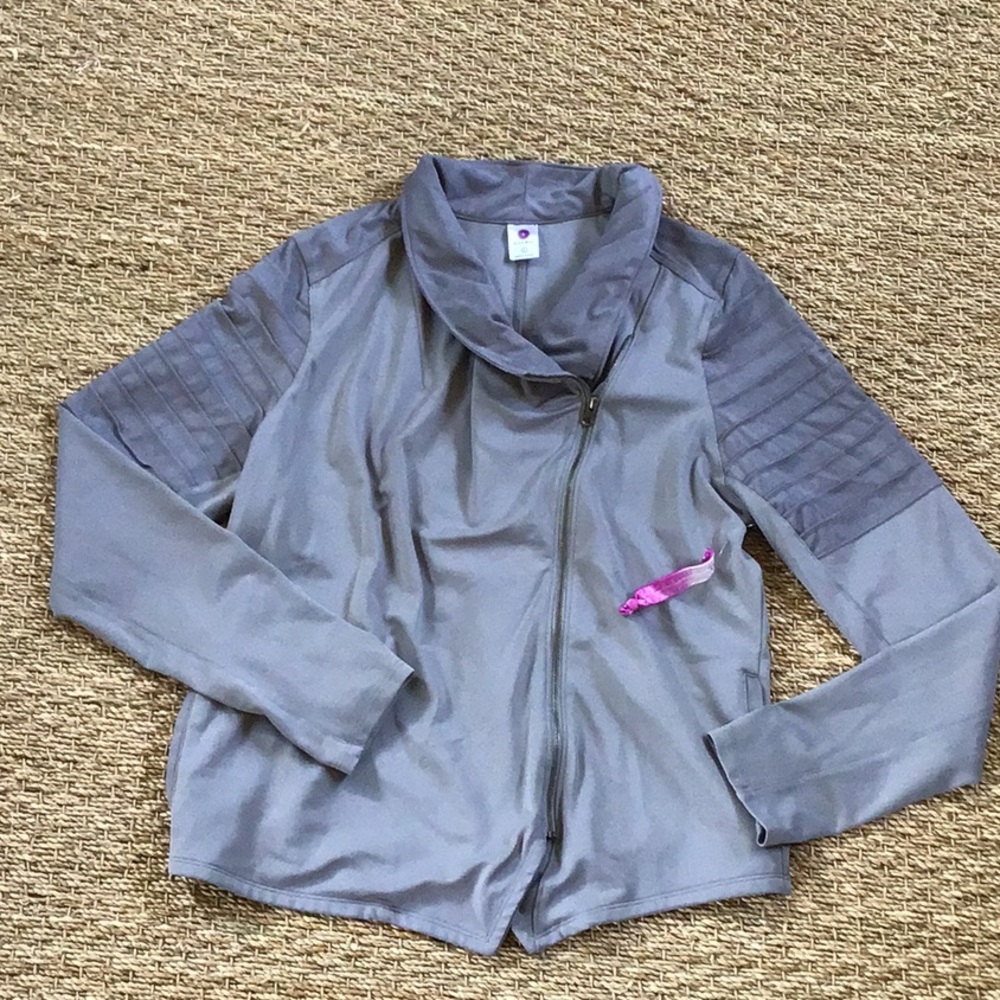 Soybu jacket size L in pale gray .New without tag